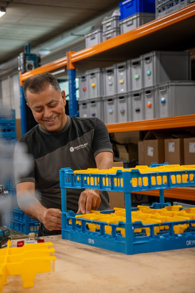 Effiziente Cateringlogistik bei ORYN mit Produkten von Transoplast